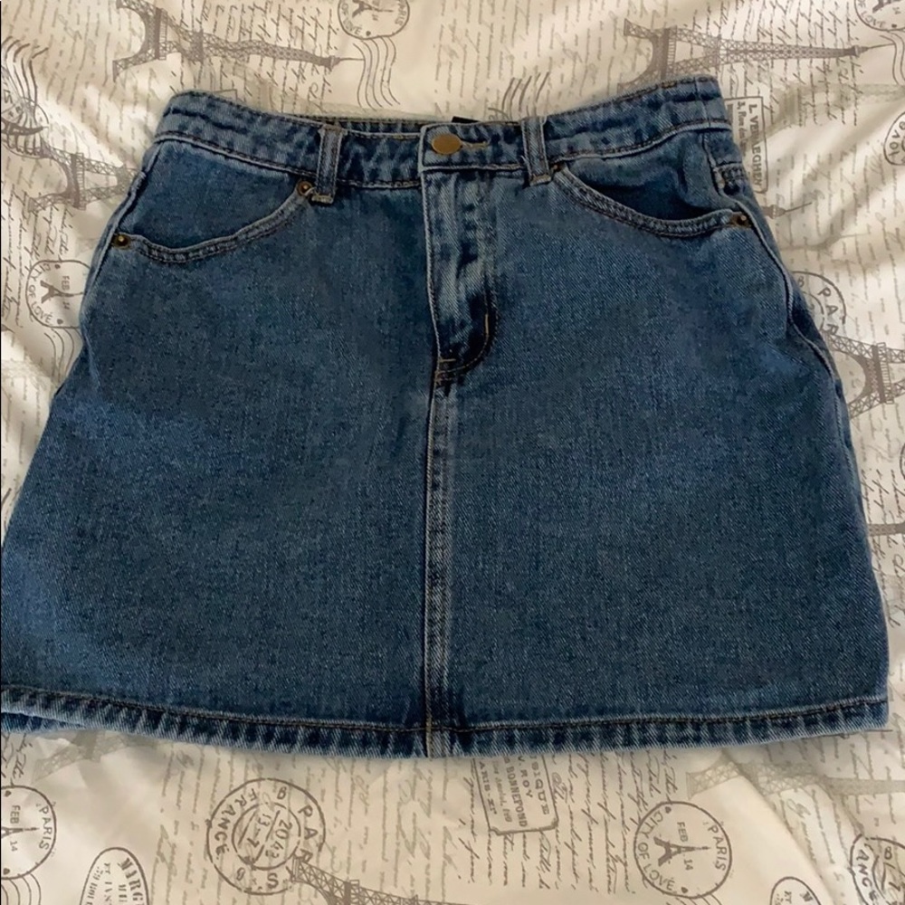 Women’s forever 21 denim skirt